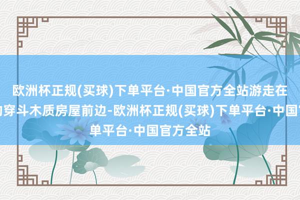 欧洲杯正规(买球)下单平台·中国官方全站游走在一滑排的穿斗木质房屋前边-欧洲杯正规(买球)下单平台·中国官方全站