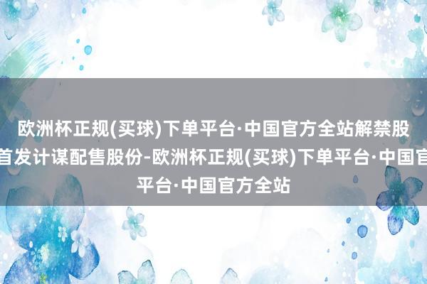 欧洲杯正规(买球)下单平台·中国官方全站解禁股类型为首发计谋配售股份-欧洲杯正规(买球)下单平台·中国官方全站