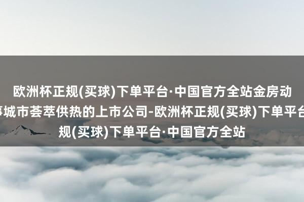 欧洲杯正规(买球)下单平台·中国官方全站金房动力行动一家从事城市荟萃供热的上市公司-欧洲杯正规(买球)下单平台·中国官方全站