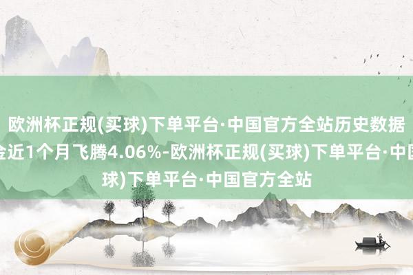 欧洲杯正规(买球)下单平台·中国官方全站历史数据清晰该基金近1个月飞腾4.06%-欧洲杯正规(买球)下单平台·中国官方全站