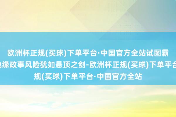 欧洲杯正规(买球)下单平台·中国官方全站试图霸占市集份额；地缘政事风险犹如悬顶之剑-欧洲杯正规(买球)下单平台·中国官方全站