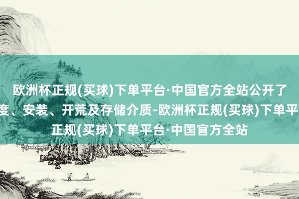 欧洲杯正规(买球)下单平台·中国官方全站公开了一种模子量化尺度、安装、开荒及存储介质-欧洲杯正规(买球)下单平台·中国官方全站